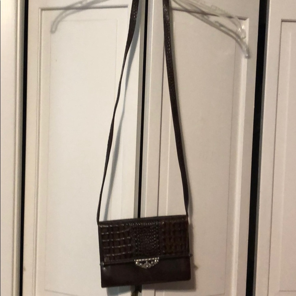 Brighton leather crossbody purse